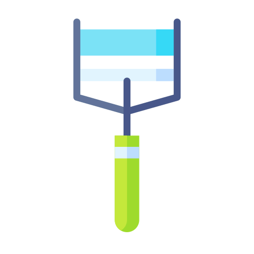 Eyelashes curler Ikona