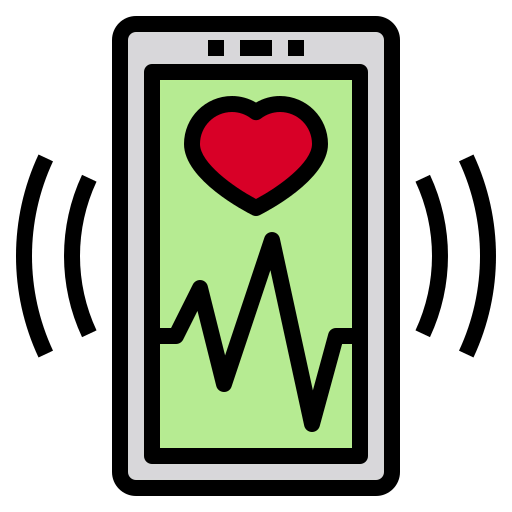Heart monitoring 图标