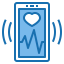 Heart monitoring icon 64x64