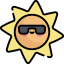 Sun icon 64x64