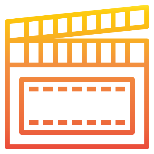 Clapperboard icon