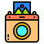 Instant camera icon 64x64