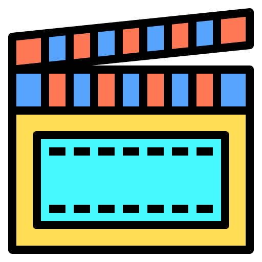 Clapperboard icon