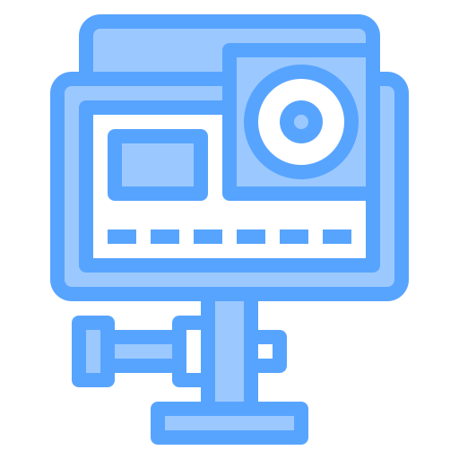 Action camera icon