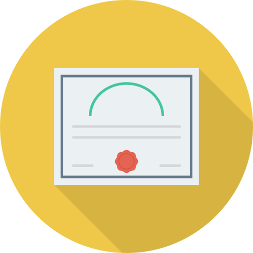 Certificate icon