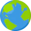 Earth globe 图标 64x64