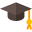 Graduation hat іконка 64x64