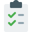 Shopping list icon 64x64