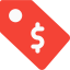 Price tag icon 64x64