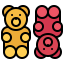 Gummy bear icon 64x64