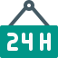 24 hours icon 64x64