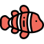 Clown fish icon 64x64