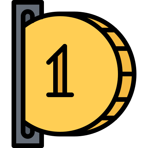 Insert coin icon