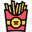 French fries icône 64x64
