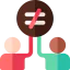 No racism icon 64x64
