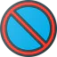 No stopping icon 64x64
