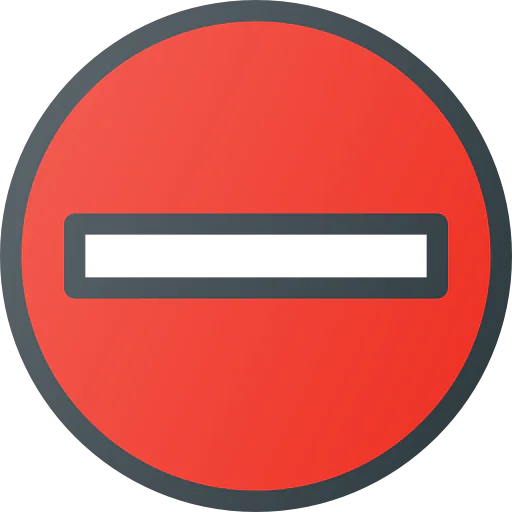 Prohibited icon