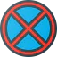 No stopping icon 64x64