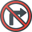 No turn icon 64x64