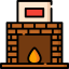 Fireplace icon 64x64