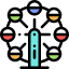 Ferris wheel icon 64x64