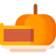 Pumpkin pie icon 64x64