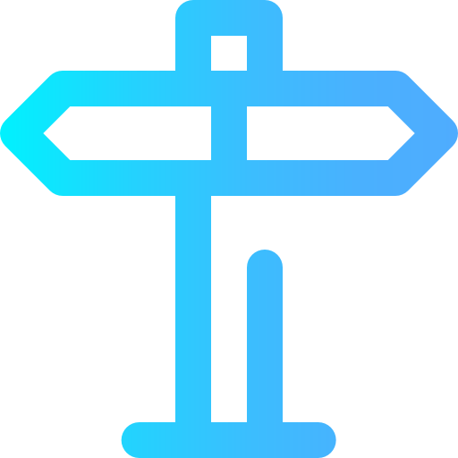 Signpost icon