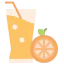 Orange juice icon 64x64