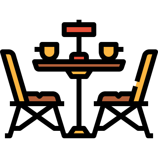 Dinner table icon