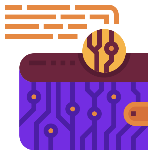 Digital wallet icon