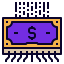 Dollar bill icône 64x64