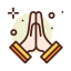 Praying icon 64x64