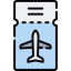 Boarding pass icon 64x64