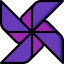 Pinwheel icon 64x64