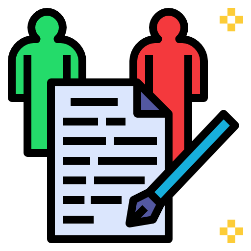 Contract icon