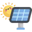 Solar panel 图标 64x64