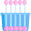 Cotton swabs icon 64x64