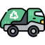 Trash truck icon 64x64