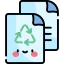 Paper recycle icon 64x64