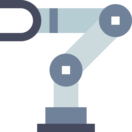 Robotic arm icon