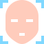 Facial recognition icon 64x64