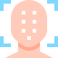 Facial recognition icon 64x64