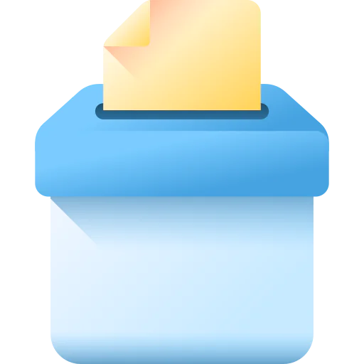 Voting box icon