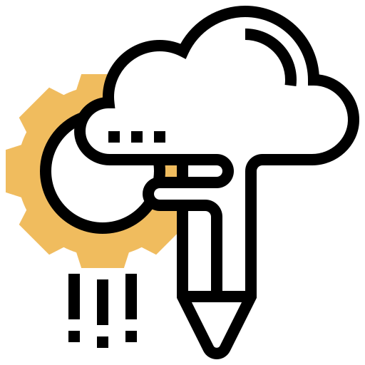 Creative thinking icon