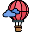 Hot air balloon icon 64x64
