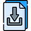 Down arrow アイコン 64x64