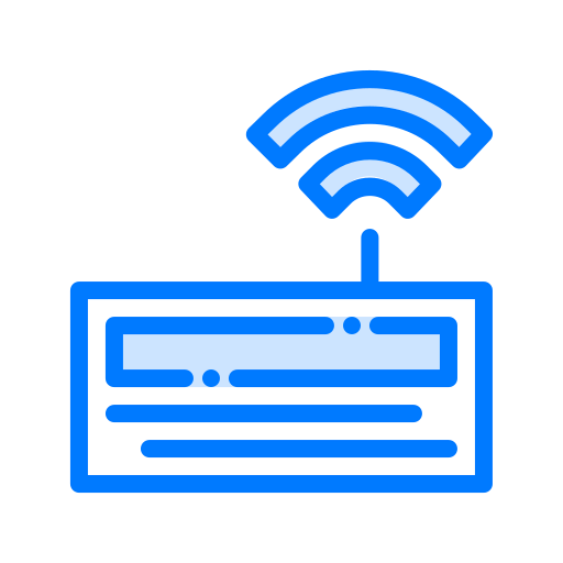 Wireless keyboard Symbol