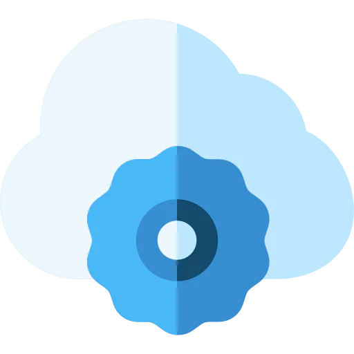 Cloud computing ícono
