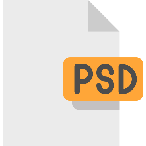 Psd file アイコン