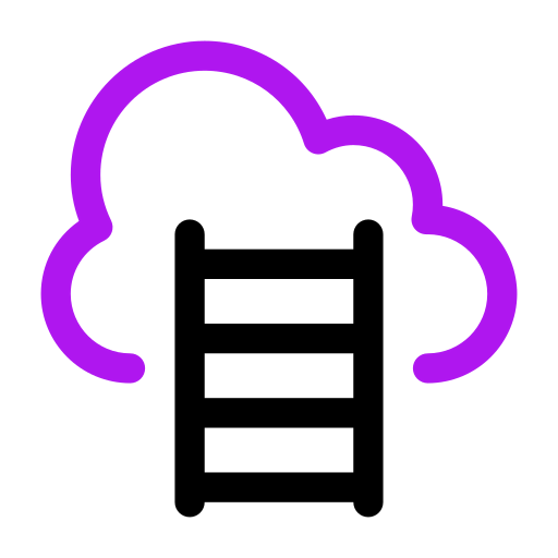 Cloud computing ícono
